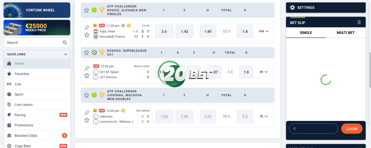 20Bet Stavnica 20Bet Stavnica