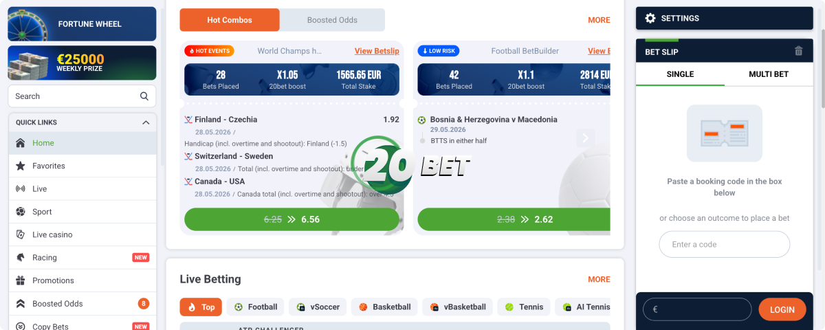 20Bet na spletu 20Bet na spletu