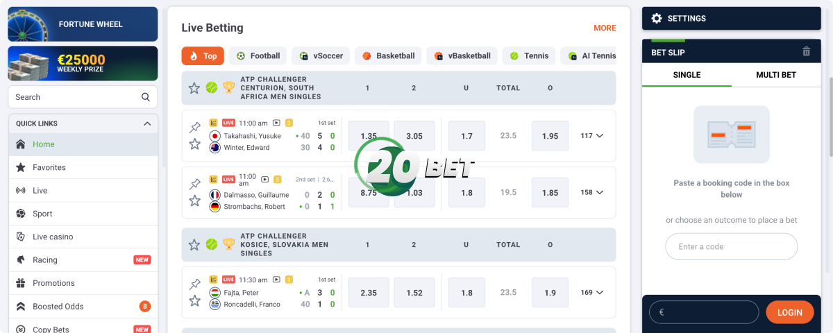 20Bet spletna stran 20Bet spletna stran